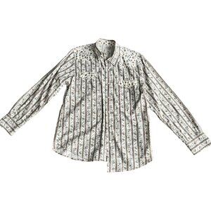 Lucky Brand Western Style Vintage Pearl Snap (Long Sleeve)
